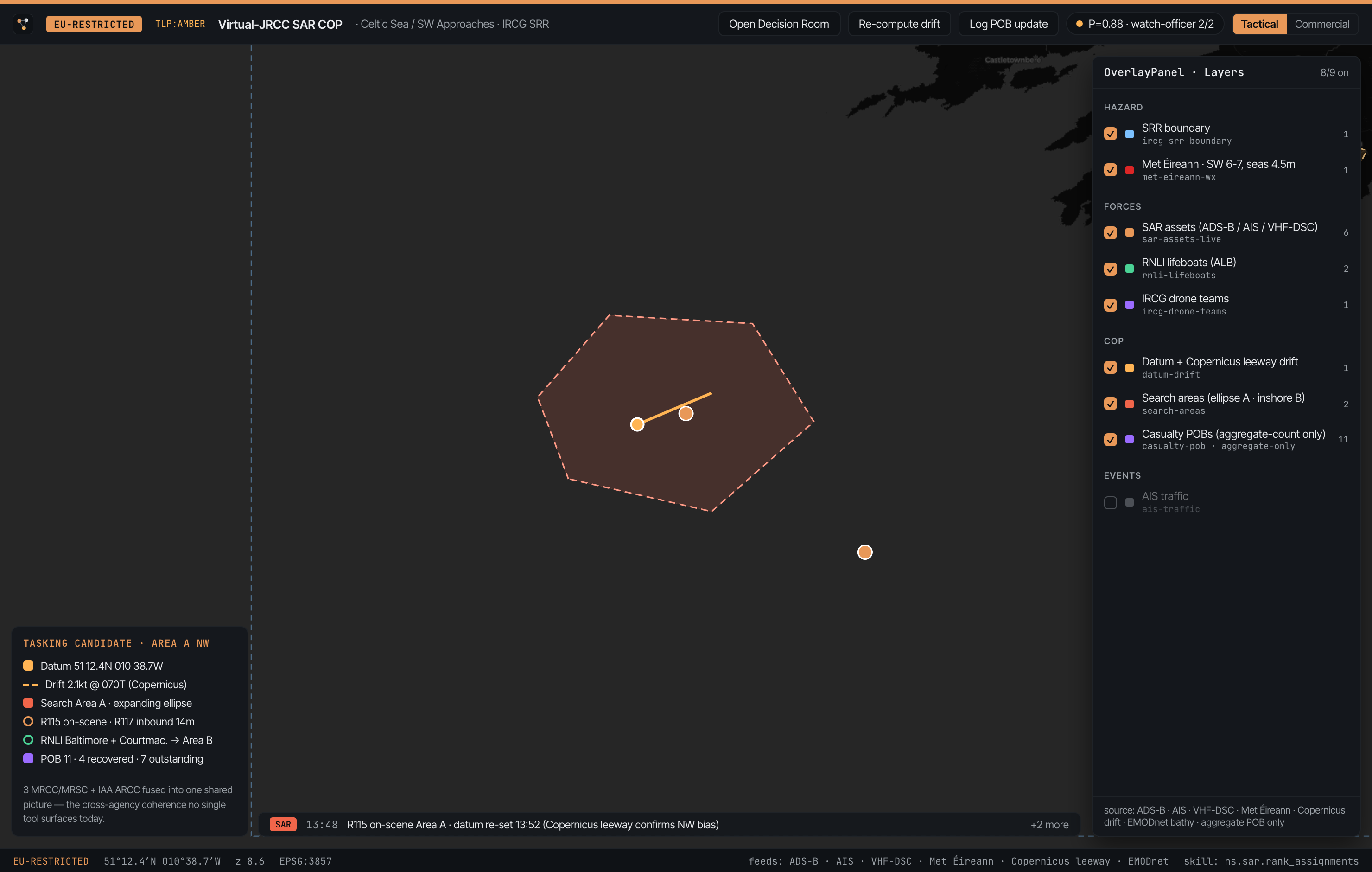 Irish Coast Guard · Operational picture (map_ops · live MapLibre)